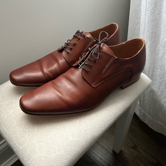 Men’s Aldo Bocelli Oxford shoes, size 11 Recently leather oiled & in great shape - Picture 3 of 6